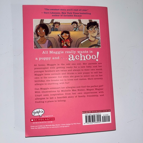 Scholastic book: Allergic - Picture 2 of 4